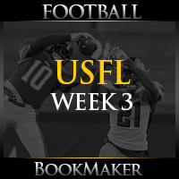 USFL Week 3 Betting Online